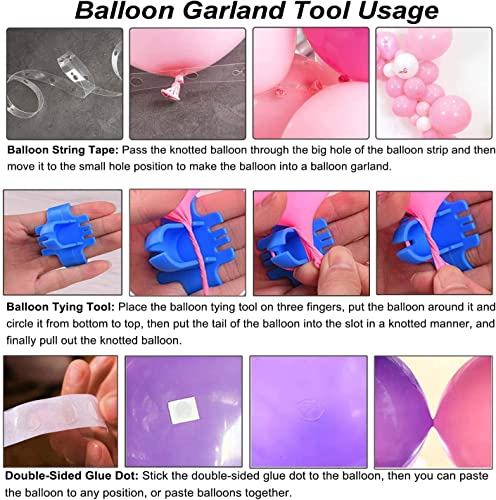 Purple Balloon Garland Arch Kit Purple Butterfly Birthday Decorations For Girl 12 Pcs Butterfly Stickers Purple Balloons Butterfly Flowers Backdrop For Butterfly Birthday Party Supplies #TOP3