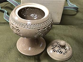 薩摩焼　藤絵　豪華香炉　有水作 薩摩焼 藤絵 豪華香炉 有水作 - メルカリ