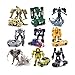 Modello Transformers, 2021 Aggiornato Mini King Kong 5 Vespa Auto Robot Manuale Modello 9 Pezzi Set Ragazzo Ragazza Bambola
