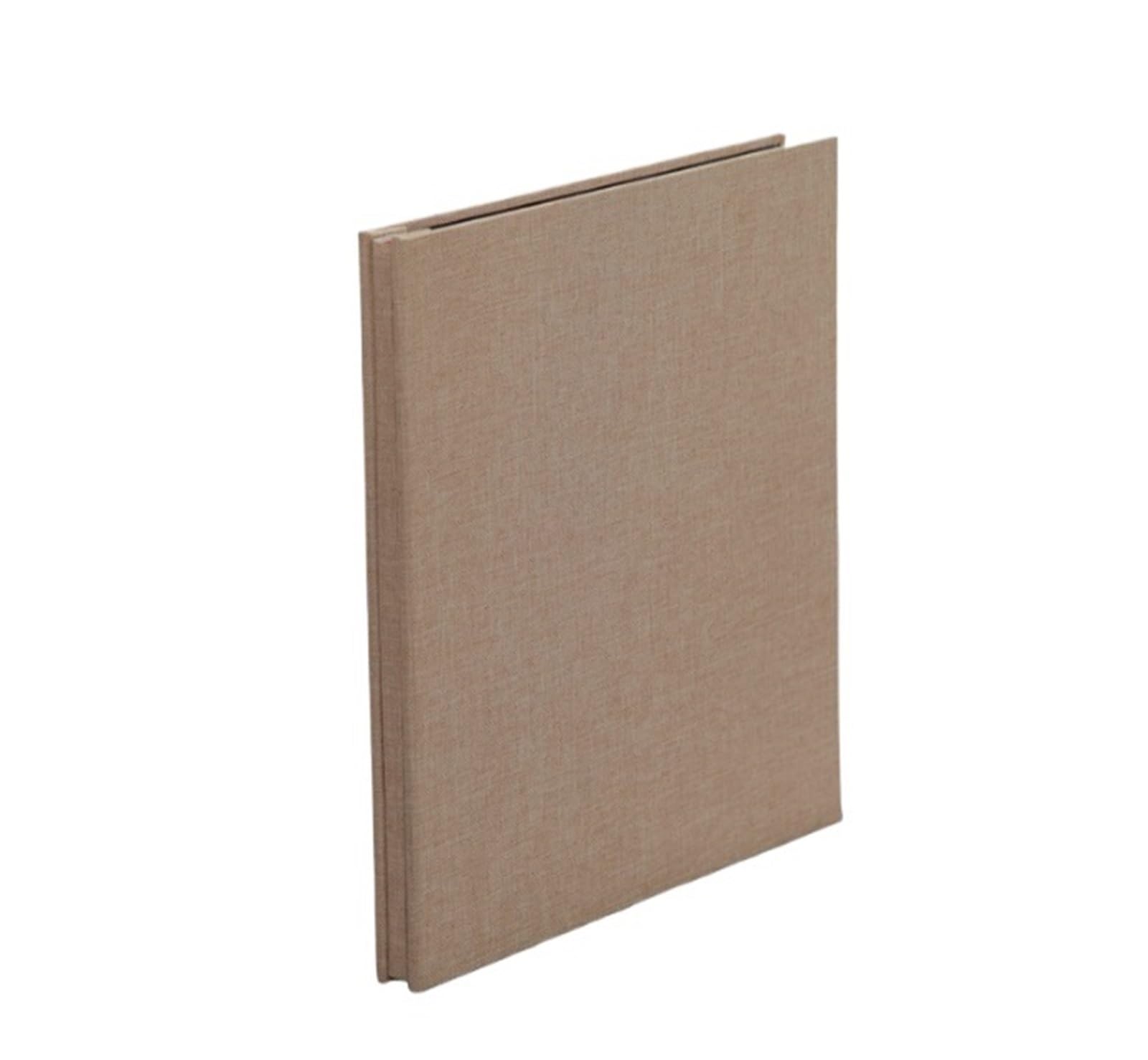 Scrapbook Fotoalbum Selbstklebendes Fotoalbum, magnetisches Scrapbook, DIY, Leinenkunst, 40 Seiten, Leinen, Hardcover, Hochzeit, Familie, Reisen(Brown)
