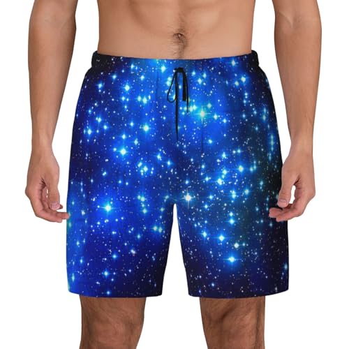 Short de plage bleu brillant homme pour vos vacances d'été au soleil