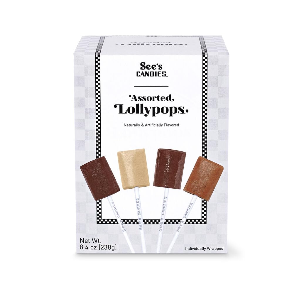 See's Candies 8.4 oz Assorted Lollypops