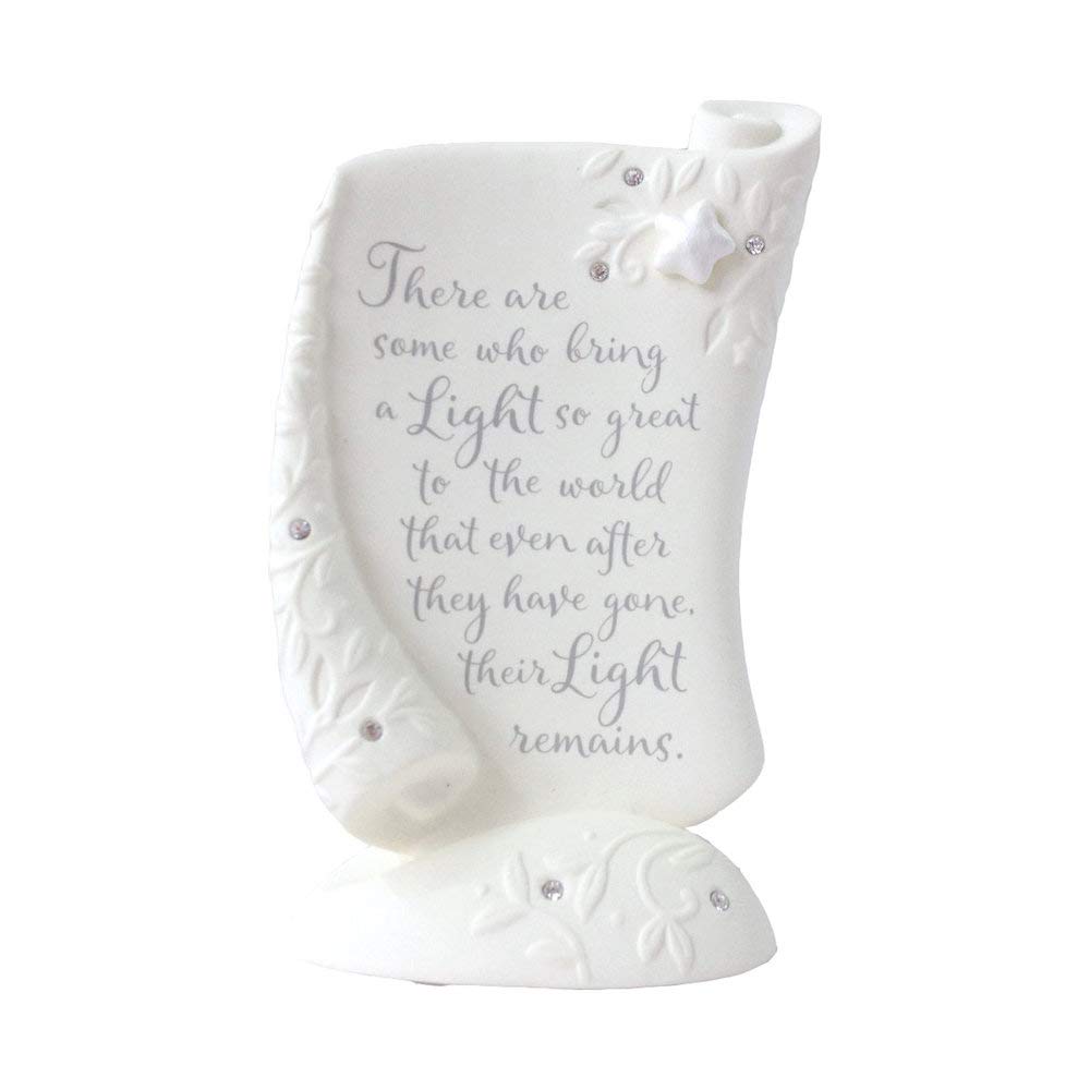 Figurine deuil Enesco en porcelaine à offrir pour des condoléances