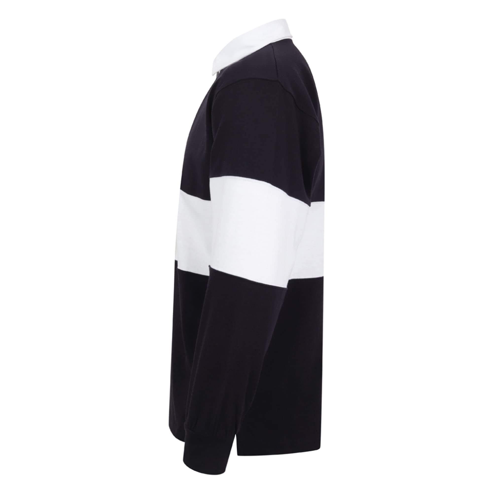 Front Row - Maglia da Rugby con Pannelli a Contrasto - Unisex