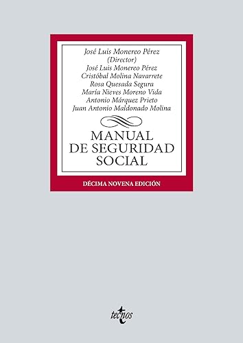 Manual de Seguridad Social (Derecho - Biblioteca Universitaria de Editorial Tecnos)
