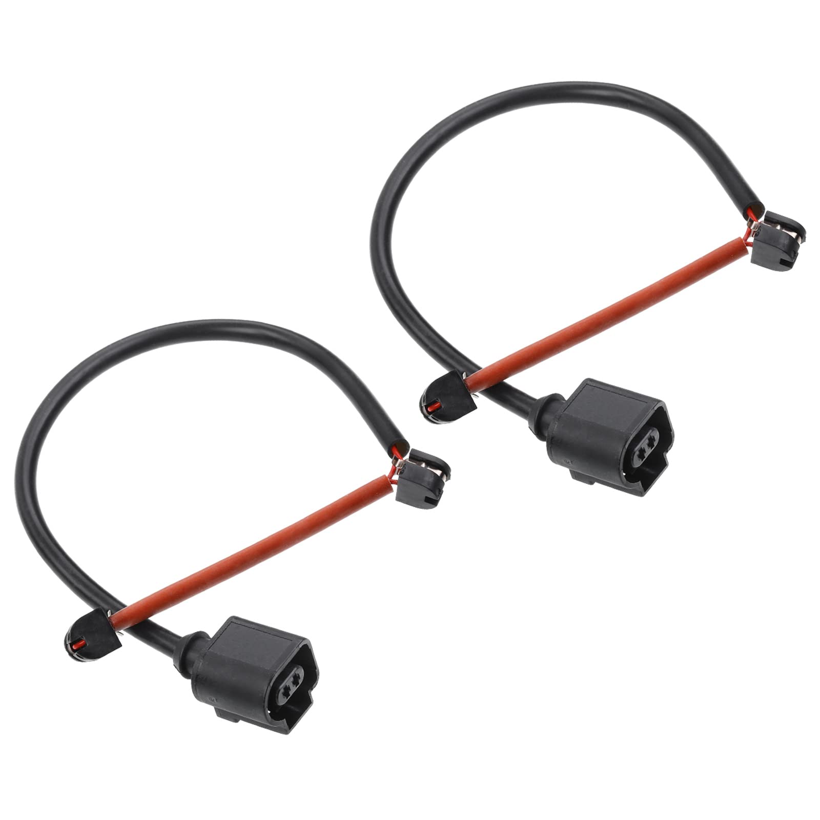 Frankberg 2x Warning Contact Brake Pad Wear Front Compatible with C.a.y.e.n.n.e 9PA 2002-2010 P.a.n.a.m.e.r.a 970 2009-2016 T.o.u.a.r.e.g 7L6 7L7 7LA 2002-2010