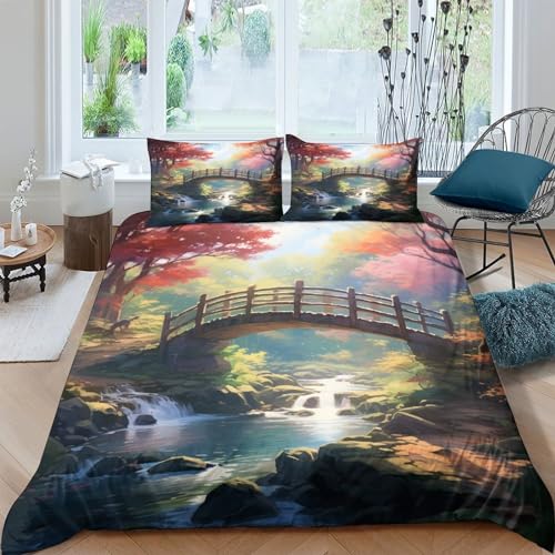 Housse de couette King coton multicolore 220x240 IOFEER
