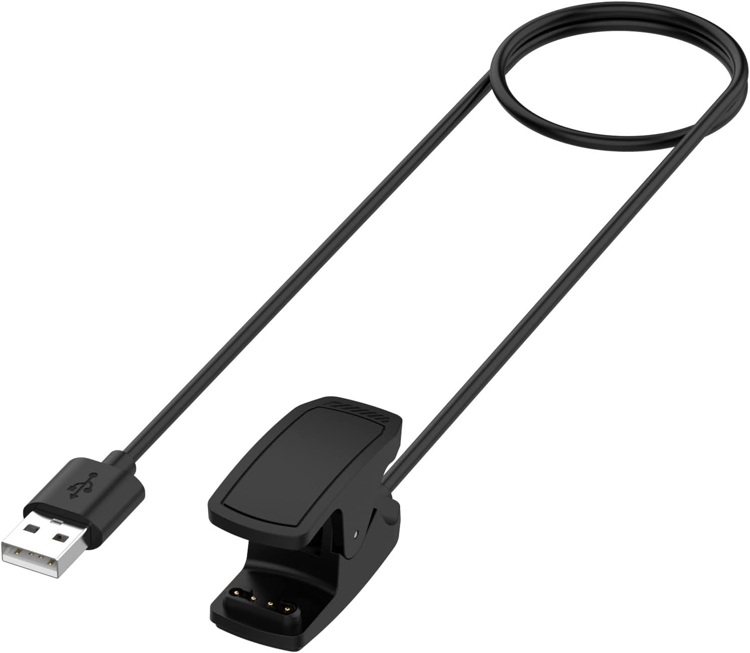 TECKEEN 3.28ft USB Charging Cable Charger Clip Cradle for Garmin Descent G1 Smart Watch : Cell Phones & Accessories