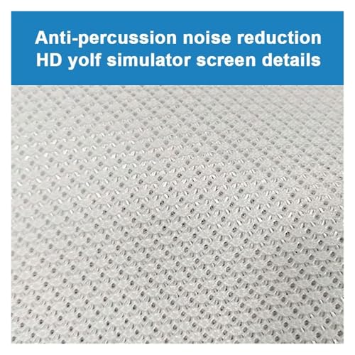 Écran de projection pour simulateur de golf impact screen toile blanche - 4