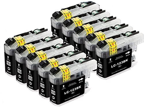 LC121-LC123-XL KIT 10 Cartucce Compatibili Nero+Colori - Foto 3