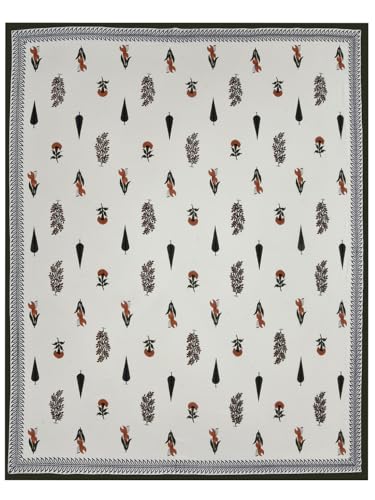 Image of LIVING ROOTS Jaipuri Hand Block Print King Cotton Bedsheet 86 * 104 inches (7 * 8.5 feet) with 2 Pillow Cover | 210 TC | Rich Fast Colour with No Colour Bleeding | (036-B)