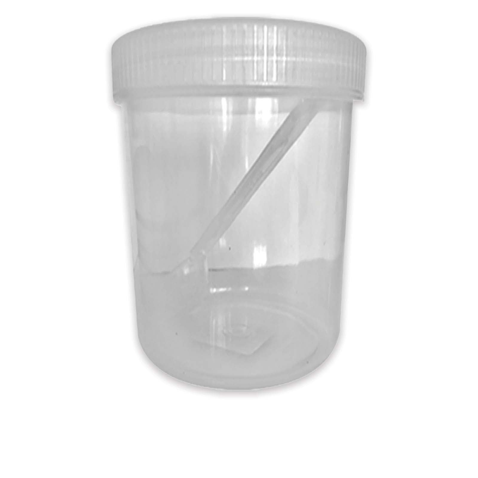 QUANTA Plastic Storage Jars with Spoon – Food Storage Containers | BPA-Free PET Clear Canisters with Screw Lids | Multipurpose Kitchen Jars for Spices, Snacks, Sweets, Coffee (Pack of 9, 1950ml)