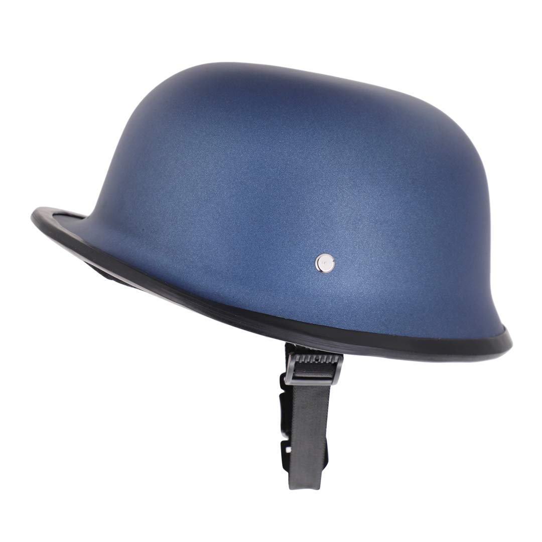 Sage Square German Retro Style World War Inspire Half Helmet (Blue Matte) (Extra Large) (Non-Motorized)-image-31