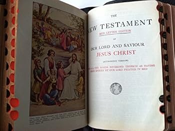 Holy Bible Red Letter Edition Self-Pronouncing Authorized King James Version 1913