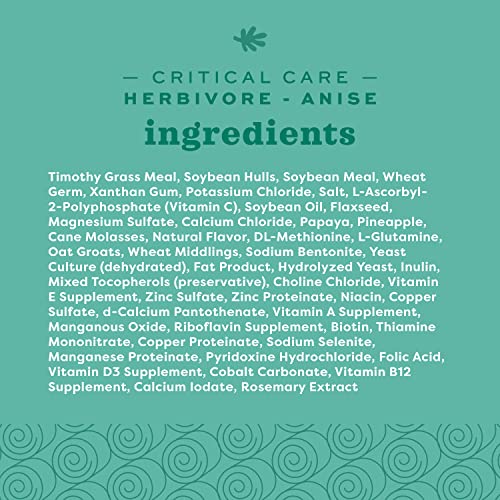 Oxbow Animal Health Critical Care, Herbivore, Anisgeschmack, 454 g Beutel, 70104