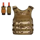 UpAuto Mini Beer Vest Military Bottle Beverage Cooler Holder MOLLE Vest for 12oz or 16oz Cool Bottle Decoration (Camouflage)