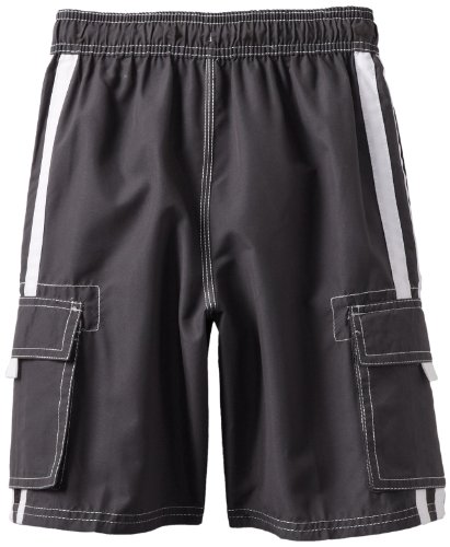 Image of Kanu Surf Boys' Paradise Floral Swim Trunk