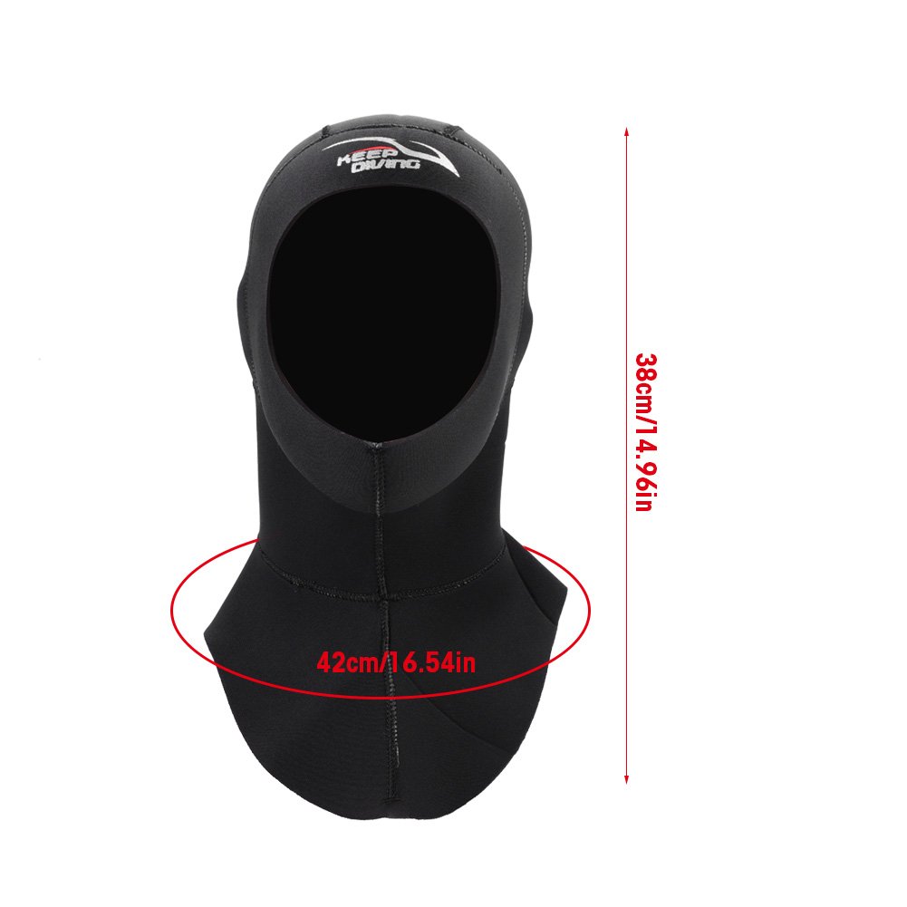 Amazon | ダイビングフードネオプレン 3mm サーフウェットスーツフード