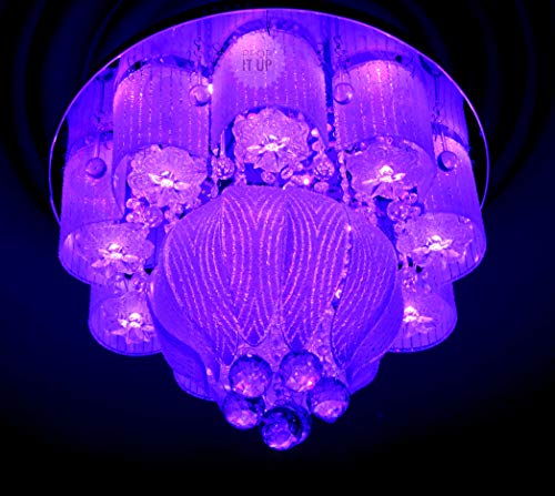 Image of Prop It Up LED Chandelier, White, Round