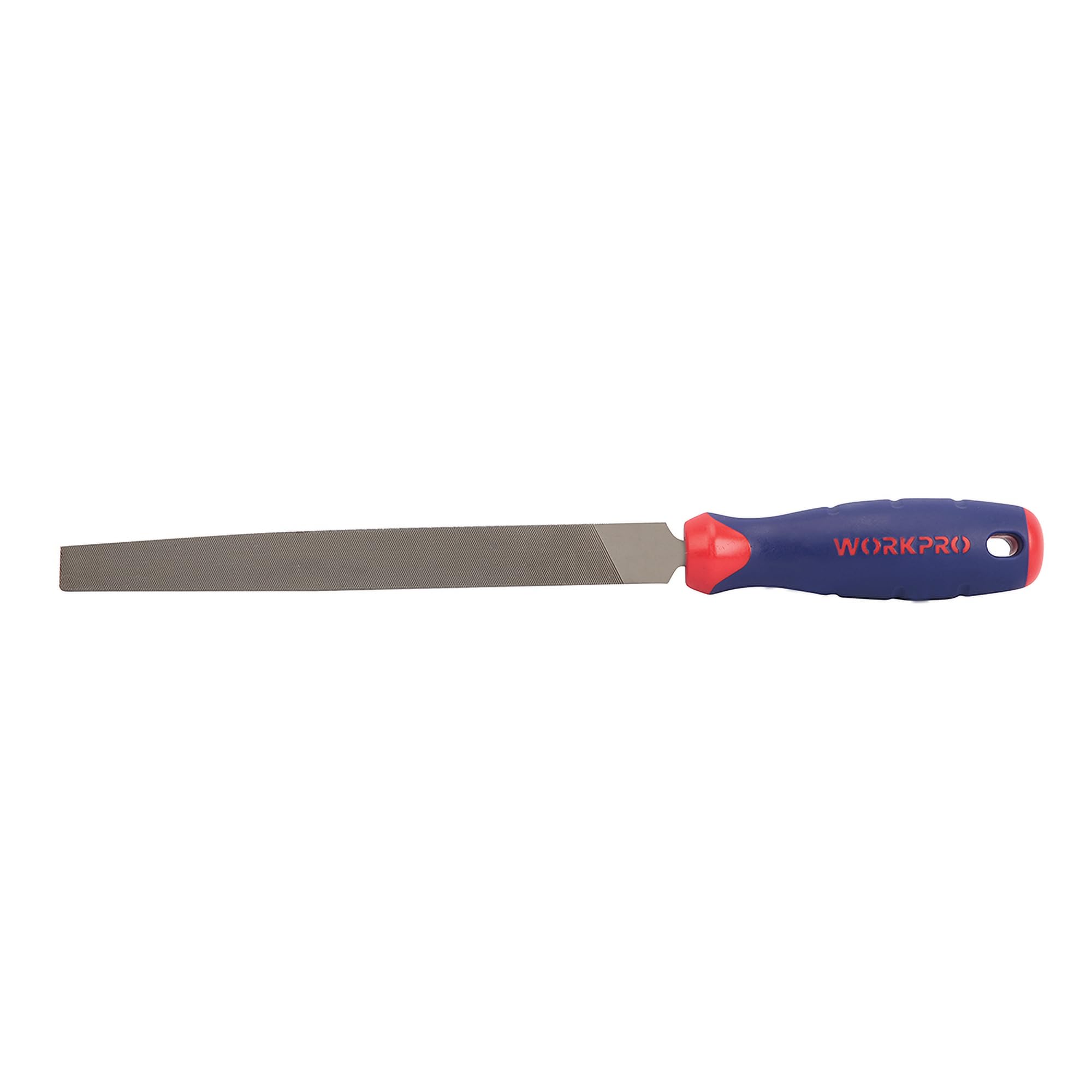 WORKPRO W051002 10 In. Flat File – Durable Steel File to Sharpen Tools and Deburr, Comfortable Anti-Slip Grip, Double Cut – Tool Sharpener for Professionals and DIY (Single Pack) — Amazon image 6