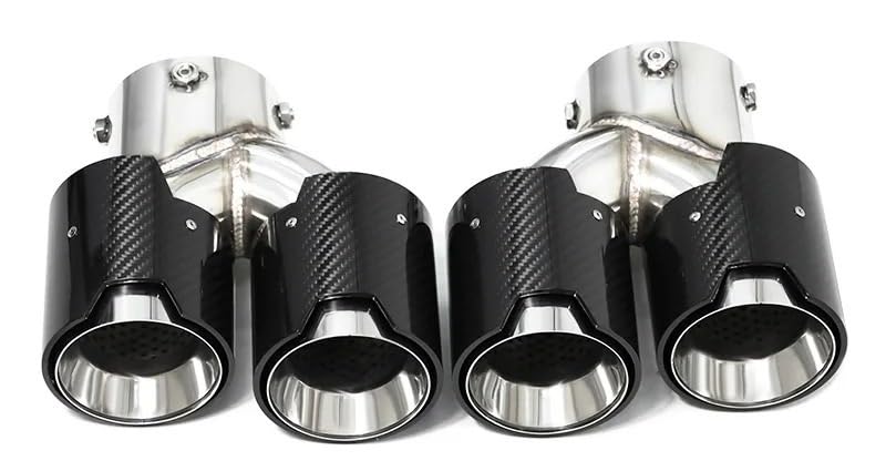 Embout Echappement Quad BMW G20 G22 en véritable fibre de carbone forgée haut de gamme