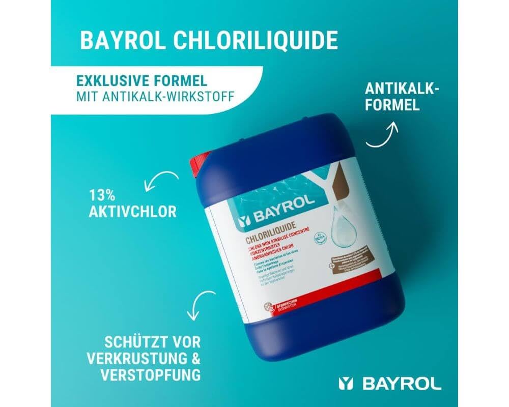 Bayrol ChloriLiquid 25 kg Flüssigchlor