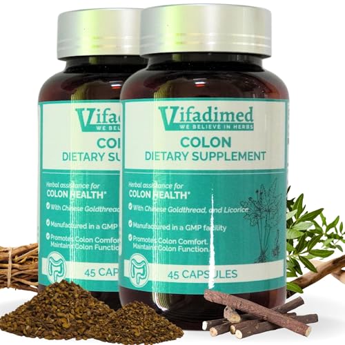 VIFADIMED Colon for Diarrhea, IBS-D,Colitis, Soothes Irritation,Enhances Colon's Function. Intestine