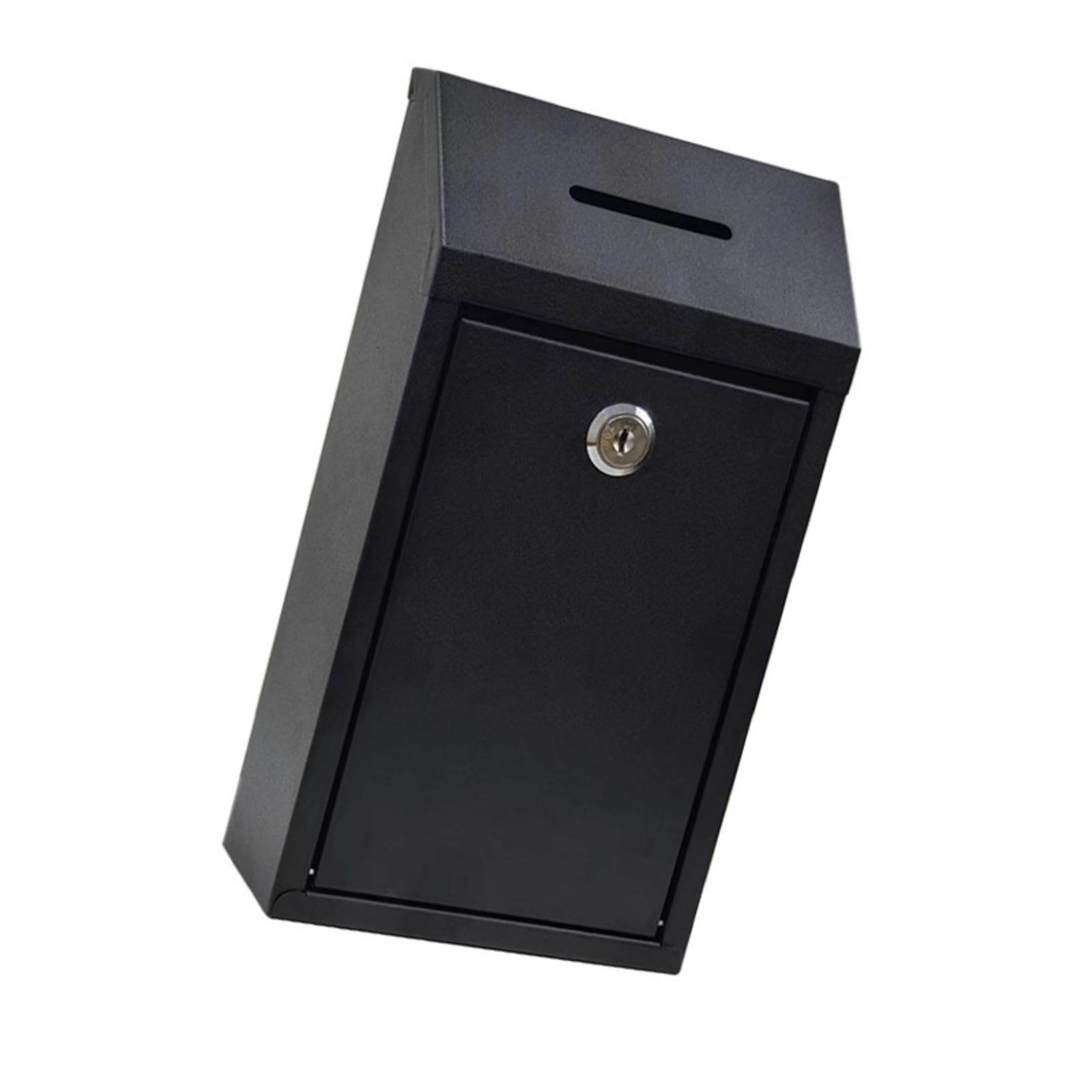 Secure Metal Donation Box with Coin Outdoor Mailbox Suggestion Replacement Metal