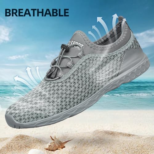 Image of DOUSSPRT Men's Water Shoes Quick Drying Sports Aqua Shoes