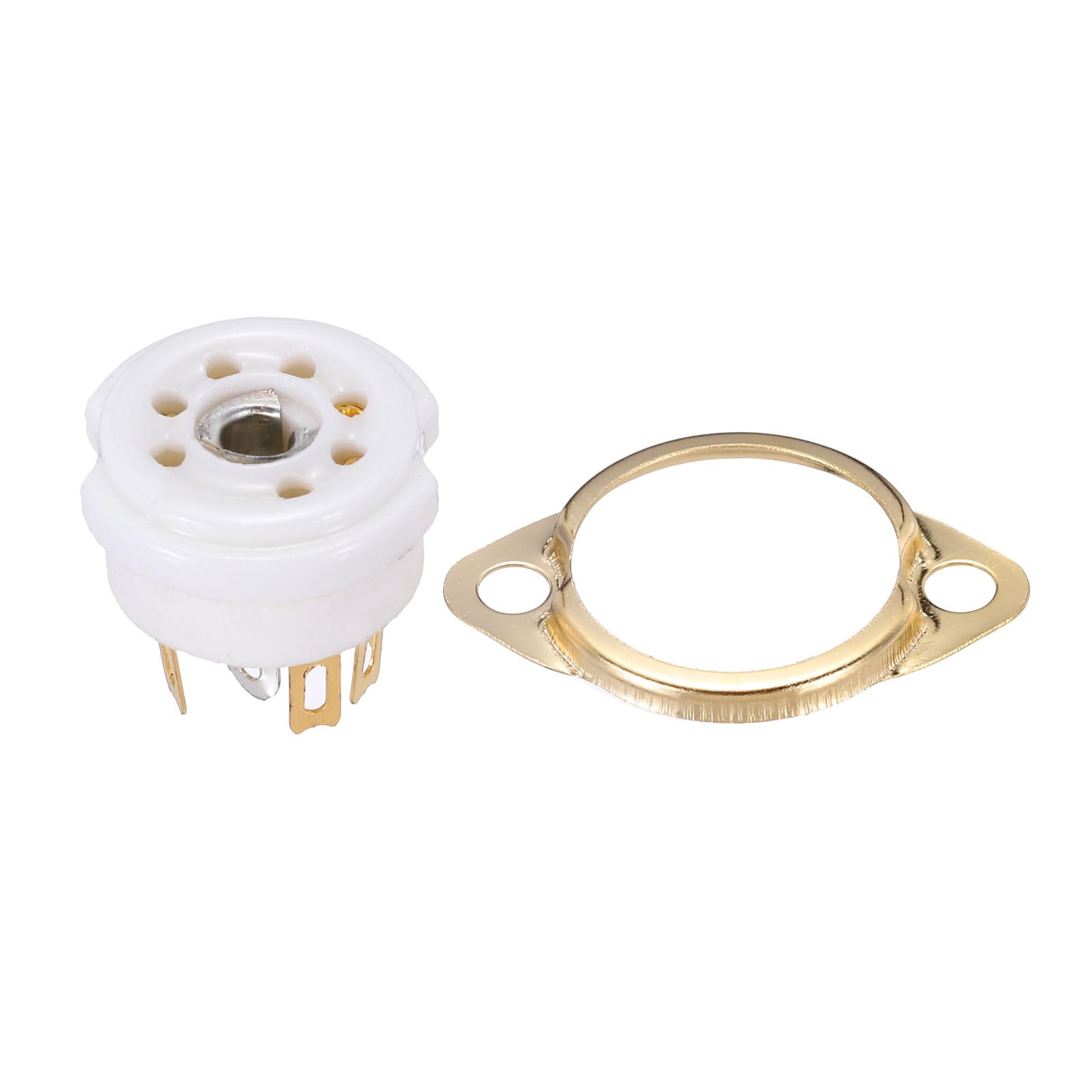 Amazon.com: MECCANIXITY 4 Pcs 7pin Tube Socket Ceramic Tube Socket