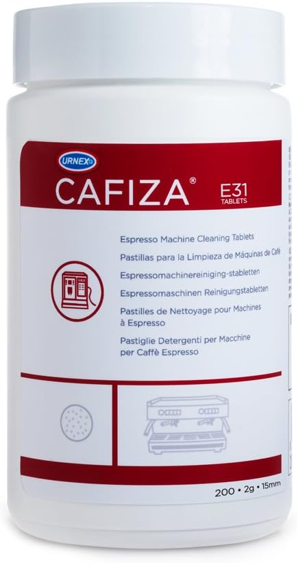 UrnexCafiza Professional Espresso Machine Cleaning Tablets, 200 Count