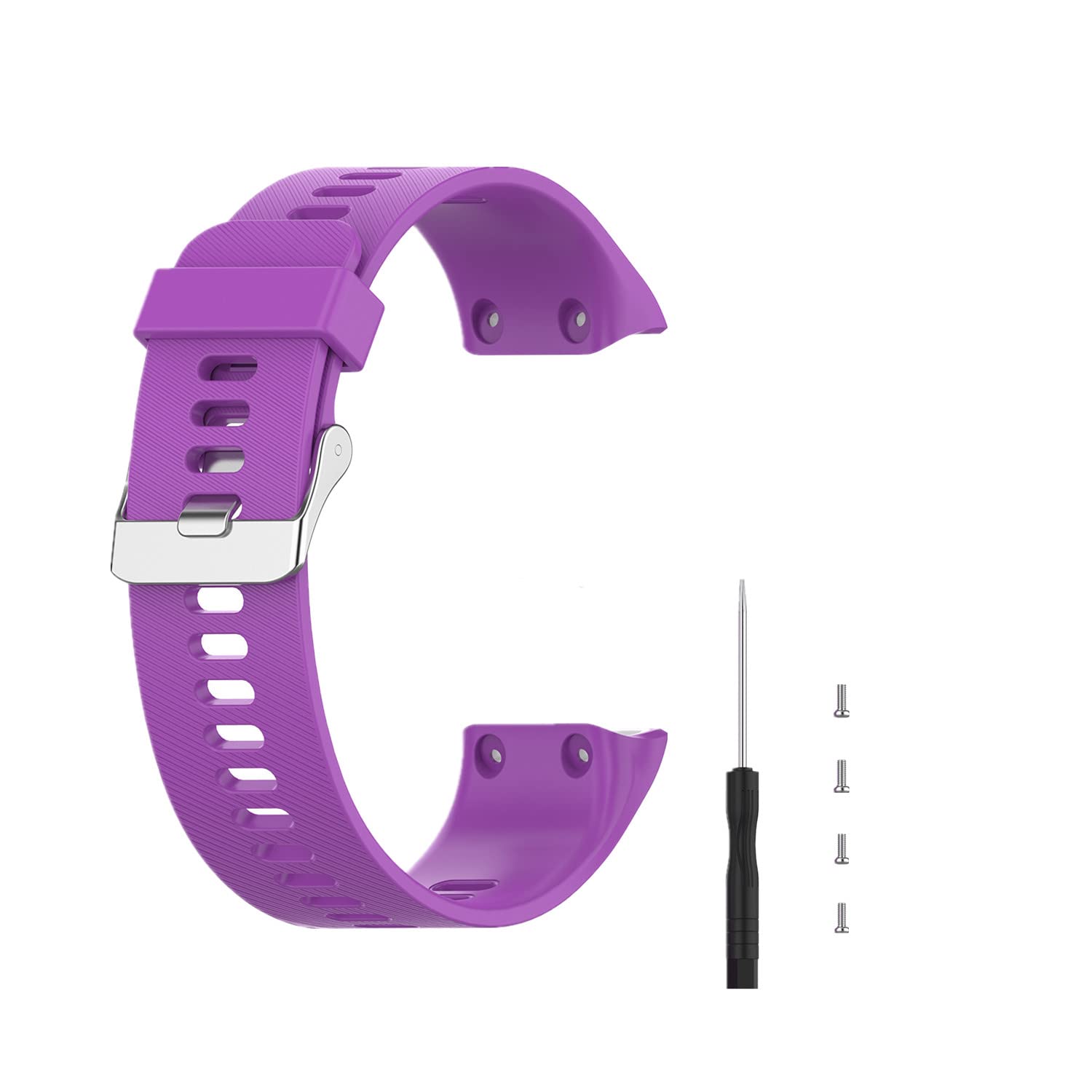 Watch Strap for Garmin Forerunner 35, Silicone Replacement Band Strap Ourdoor Sport Wrist Band for Garmin Forerunner 30 โ image 1