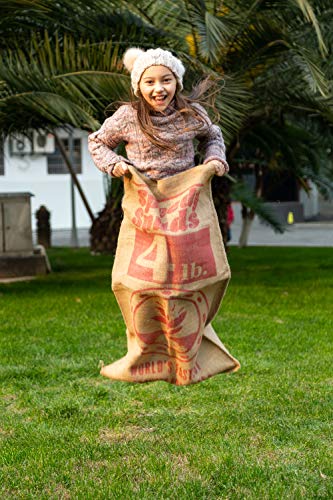 JOYIN 6 pc Burlap Sacchetti; 40” x 24 Sacchi di