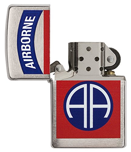 Encendedor Zippo Army Lighters Metal Chrome miniatura 4