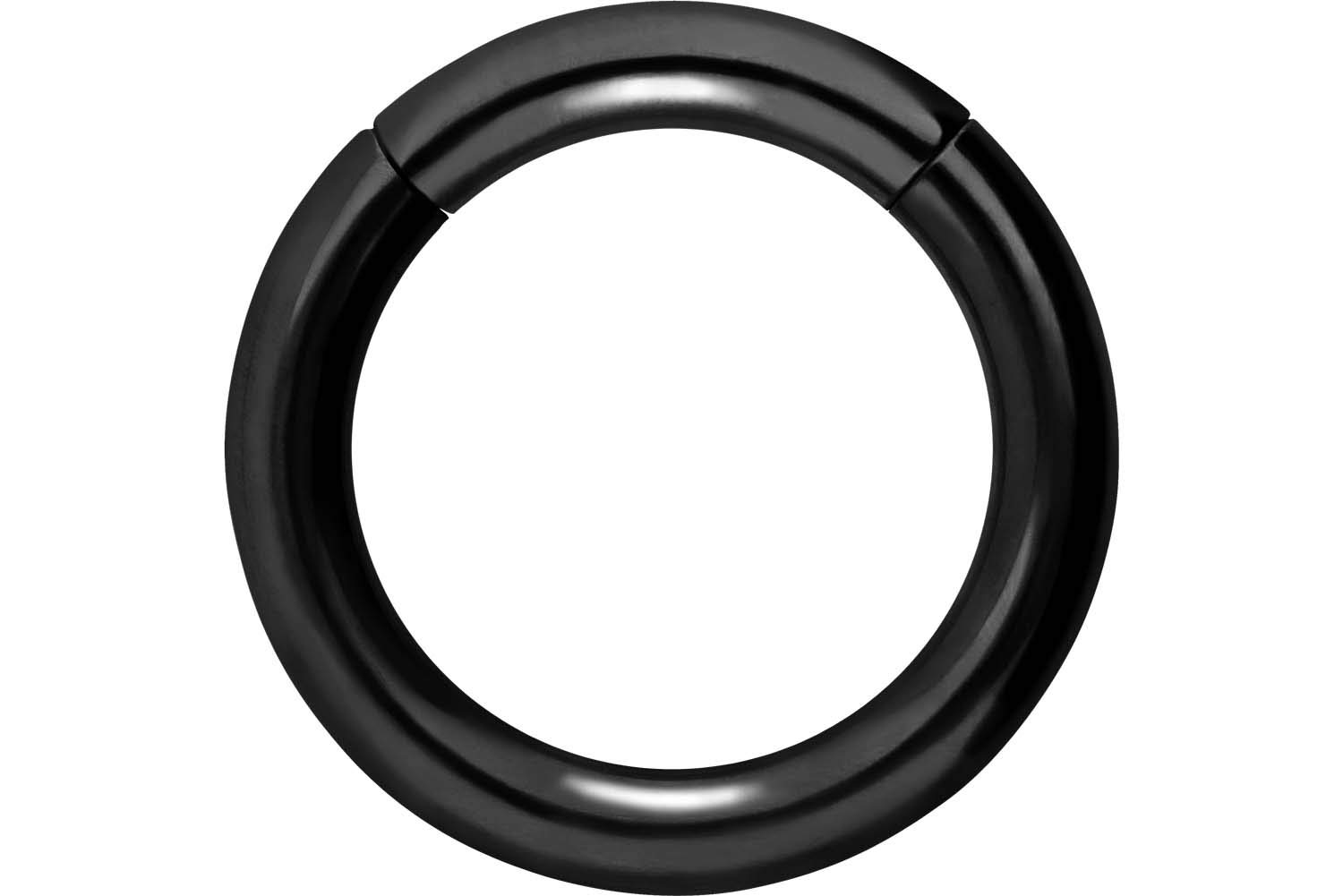 PIERCINGLINE Anillo segmento Clicker de acero quirúrgico – Piercing en oro, plata, rosa, negro o azul – para nariz, tabique, oreja, hélice o tragus — view 26