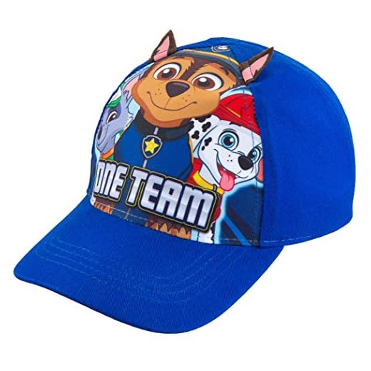Nickelodeon Kids Hat for Toddler Or Little Boys Age 2-7, Paw Patrol Baseball Cap (Toddler Age 2-4, One Team)