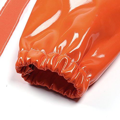 NEW Work Bib Apron,Utility Aprons for Women& Men,Water and Oil Resistant,Multipurpose Use,Come with 2 Pieces of Sleeve Covers