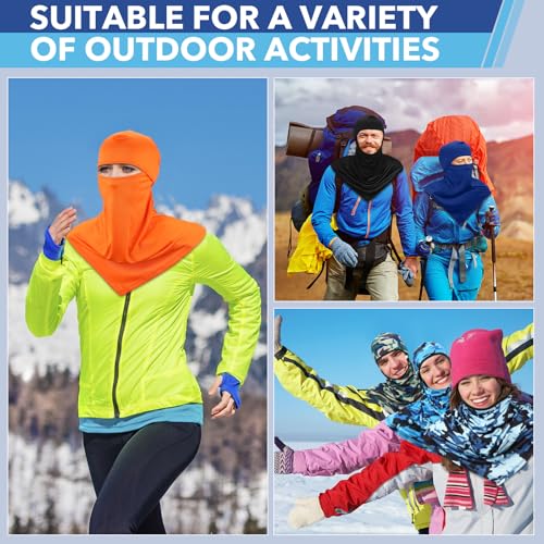 Image of Balaclava Full Face Masks Summer Balaclava Long Face and Neck Cover Breathable Sun Protection for Men Women