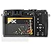 Produktbild atFoliX Panzerfolie kompatibel mit Fujifilm X30 Schutzfolie, entspiegelnde und stoßdämpfende FX Folie (3X)