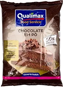 Chocolate Em Po 50% Qualimax 1Kg