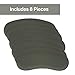 ZenToes Heel Protectors Back of Shoes Cushioned Adhesive Liner Inserts for Men and Women - 8 Count (Gray)