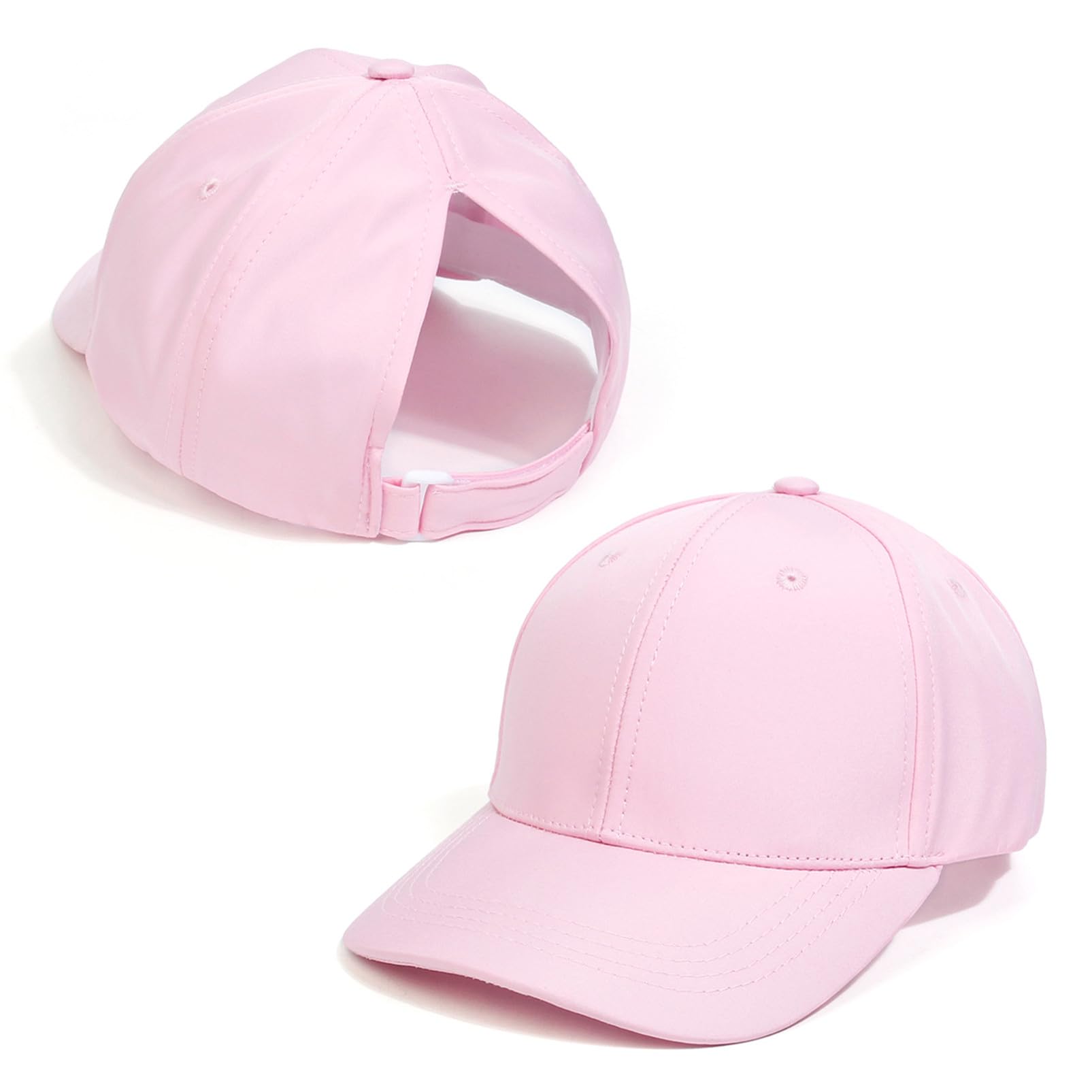 outfit spring Basecap Damen Pferdeschwanz Baseballkappe Frauen Sommer Schnell trocknende Masche Atmungsaktiv Criss Cross Sport Kappe Damen