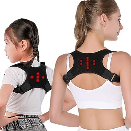 Amazon Co Jp 背筋矯正ベルト 磁気療法ヘルスバック 猫背矯正ベルト 姿勢矯正ベルト サポーター 猫背 背筋 姿勢 男性用 女性用 子供用 予防 肩こり 伸ばし 姿勢矯正 補正 姿勢改善 ドラッグストア