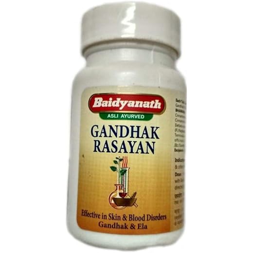 Baidyanath Gandhak Rasayan Supplement 1 Count