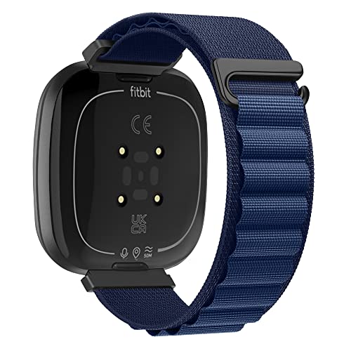 XMUXI Bracelet De Montre Tressé Compatible Avec Fitbit Sense 2