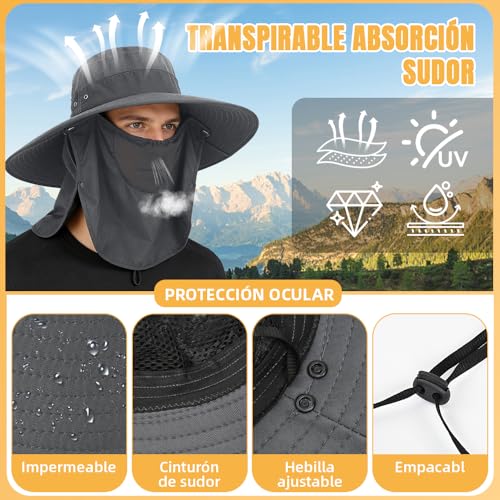 La Mejor Lista de Sombreros y gorras para Hombre al mejor precio. 24 Imagen adicional