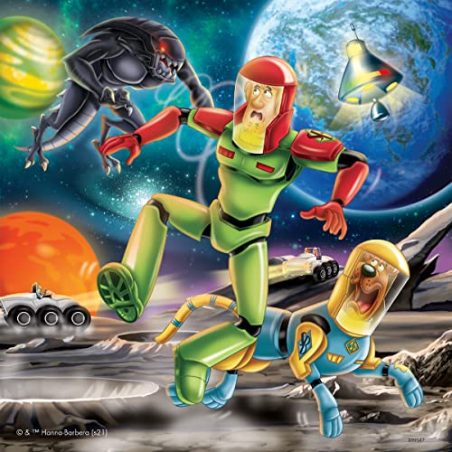 Ravensburger Scooby Doo: Three Night Fright - Set de 3 rompecabezas de 49 piezas para niños | Material FSC-Certificado | Piezas duraderas y fáciles de manejar miniatura 3