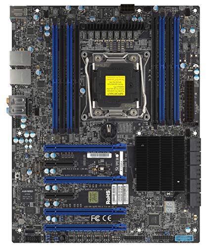 Supermicro LGA2011, Intel C612, DDR4, SATA3 & USB3.0, A & 2GbE, ATX Server Motherboard X10SRA-O
