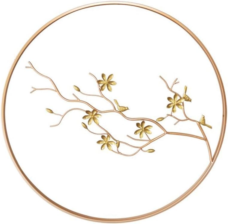 YNBJIL Three-dimensional Branch Wintersweet Small Wall Decoration Wall Hanging Living Room Porch