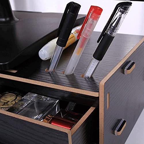 Base para laptop elevadora con cajón y soporte para teléfono miniatura 5